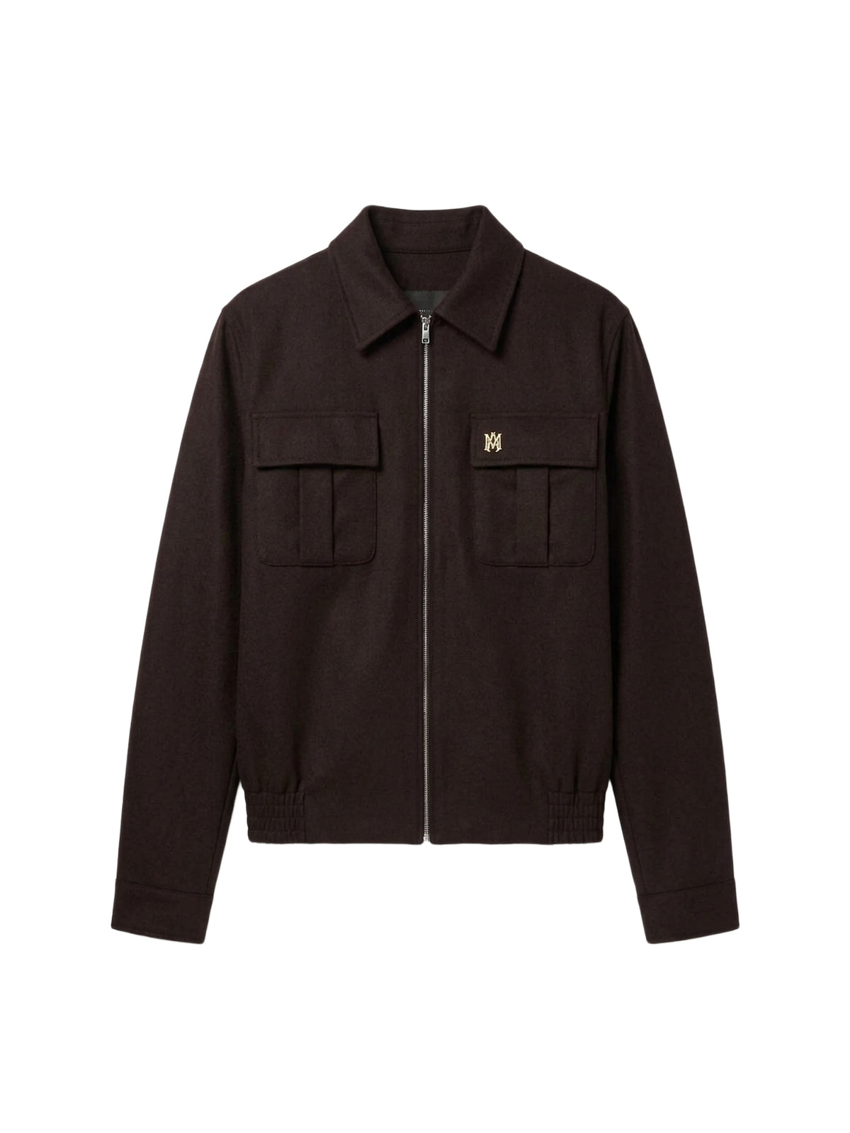 WOOL FLANNEL BLOUSON