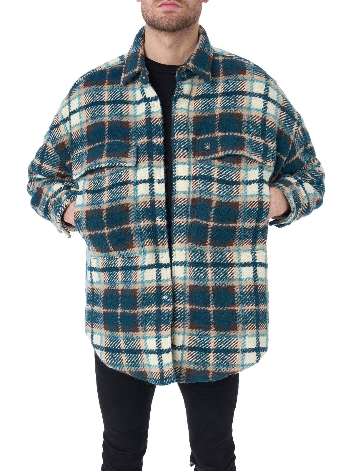 PLAID OVERSHIRT