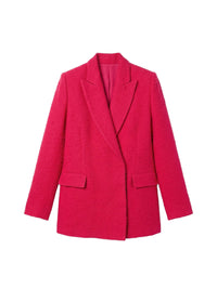 Blazer à double boutonnage - Fuschia