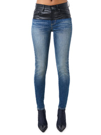 HYBRID SKINNY W/ LEATHER
