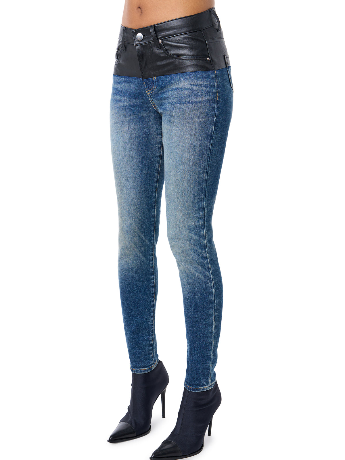 HYBRID SKINNY W/ LEATHER