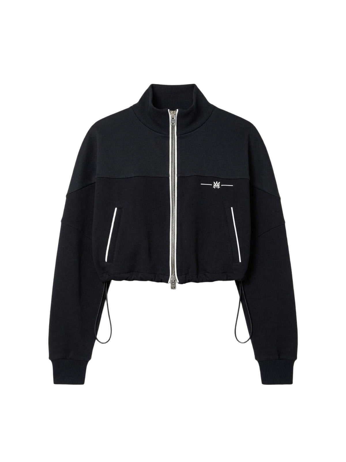 Veste courte à cordon de serrage - Black