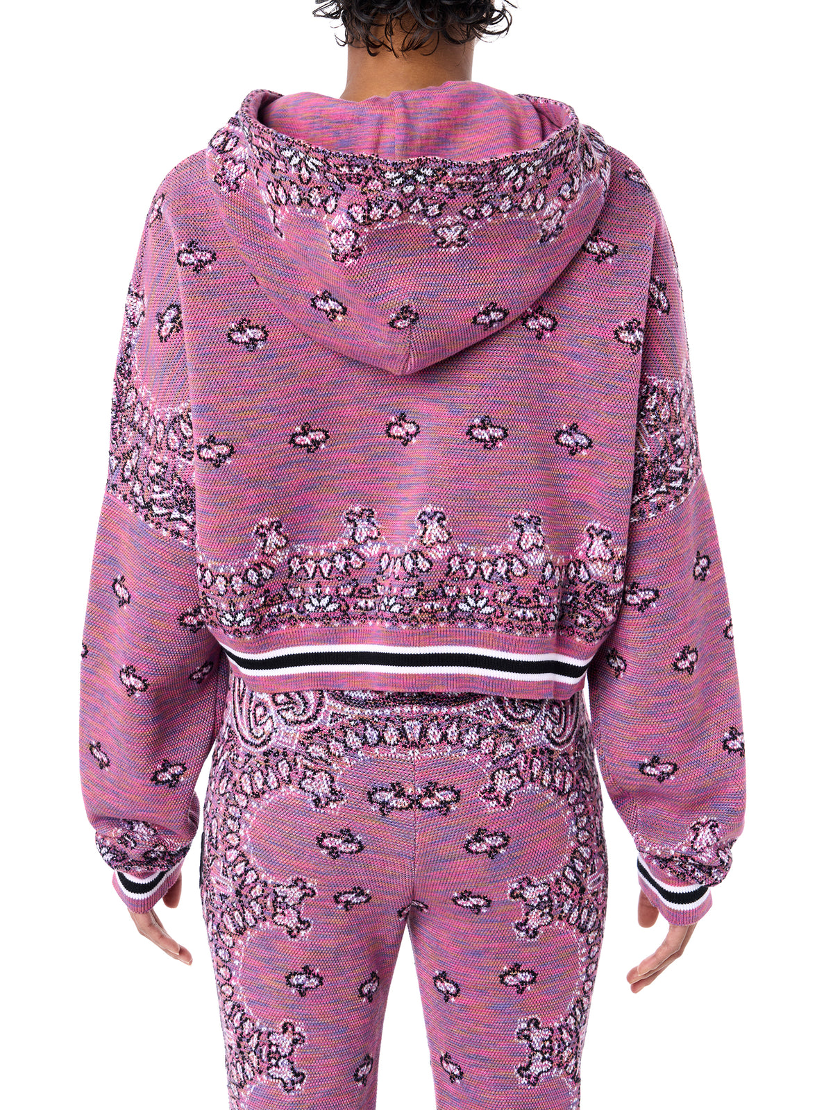 SPACE DYE BANDANA HOODIE