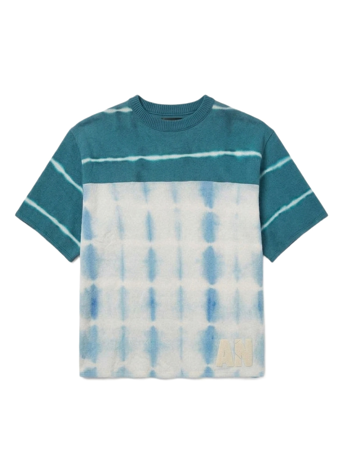 TIE DYE KNIT FOOTBALL JERSEY