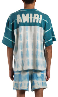 TIE DYE KNIT FOOTBALL JERSEY