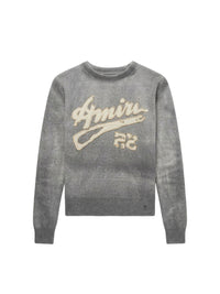 AMIRI SPRAY CASHMERE CREWNECK