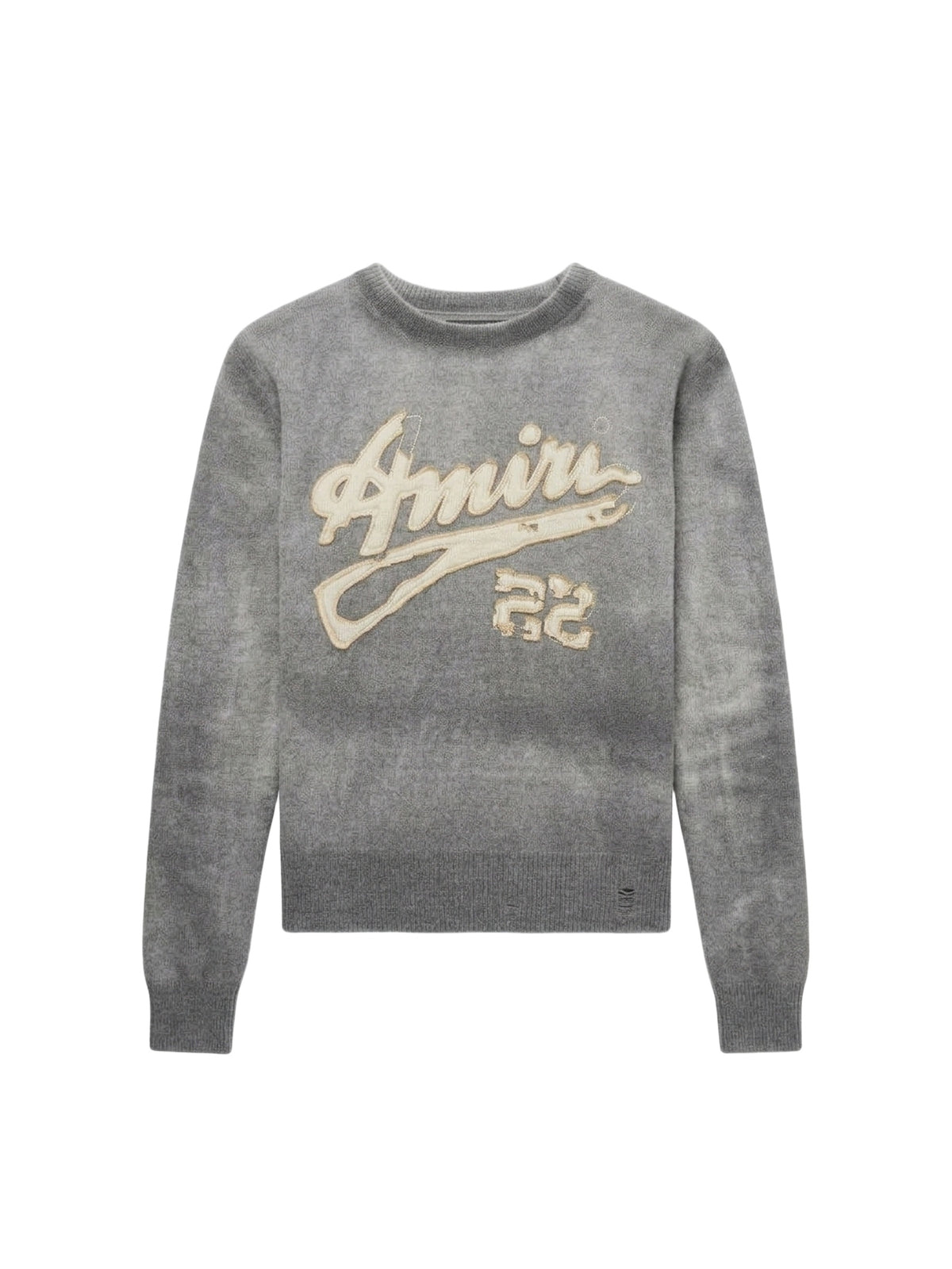 AMIRI SPRAY CASHMERE CREWNECK