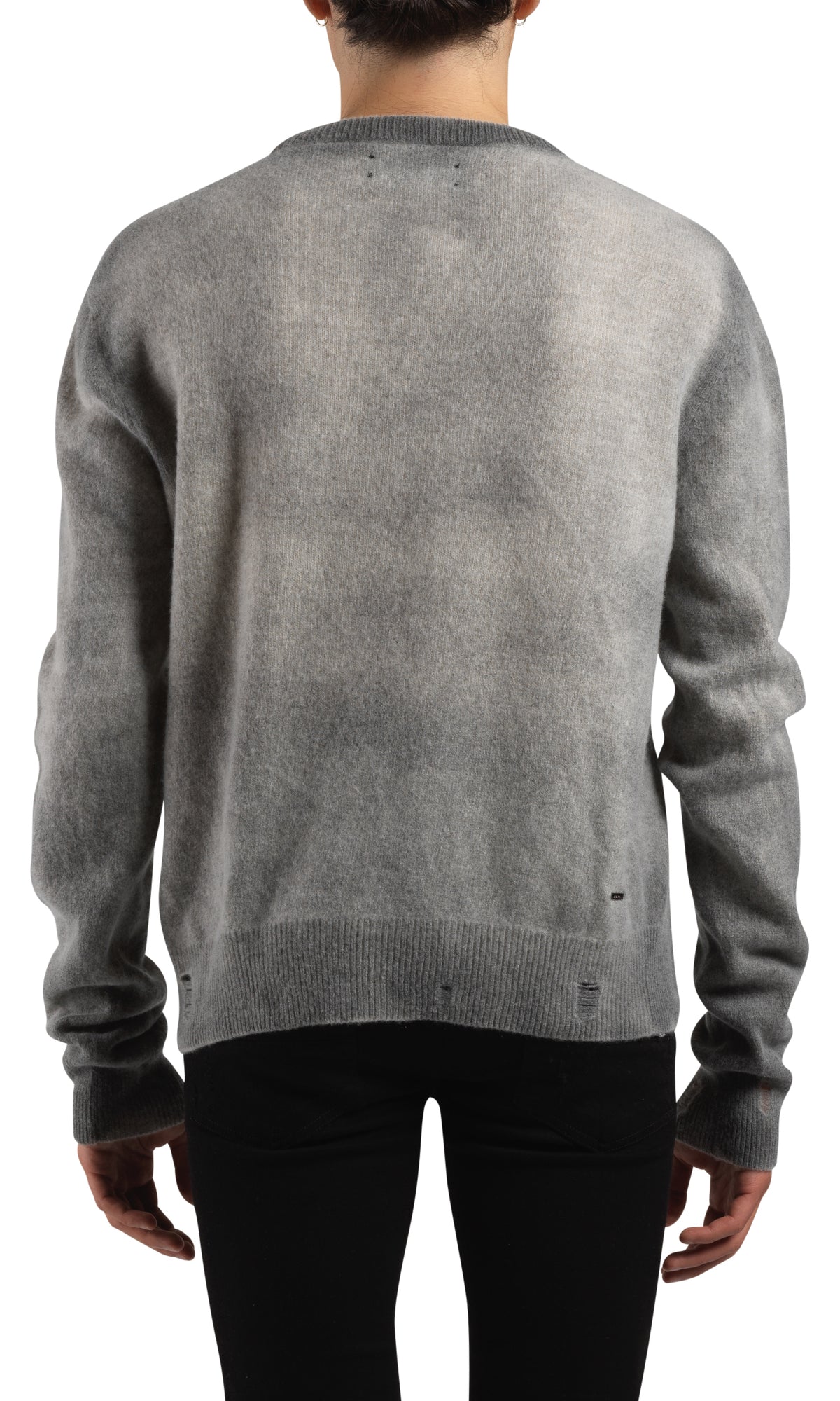 AMIRI SPRAY CASHMERE CREWNECK