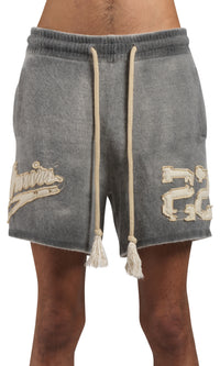 AMIRI 22 SPRAY CASHMERE SHORT