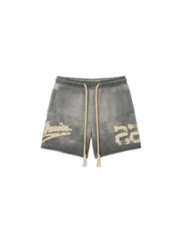 AMIRI 22 SPRAY CASHMERE SHORT