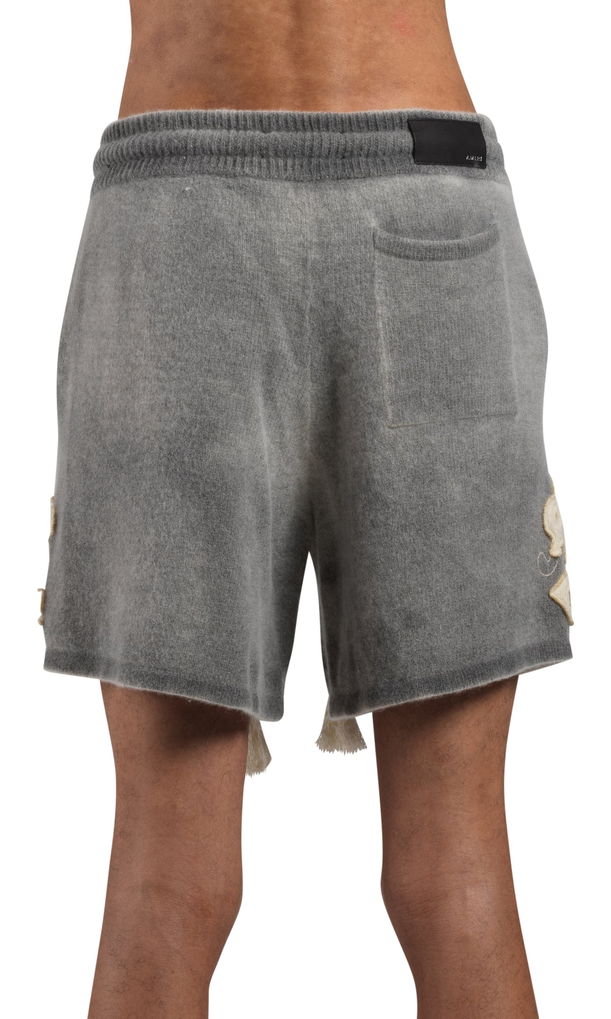 AMIRI 22 SPRAY CASHMERE SHORT