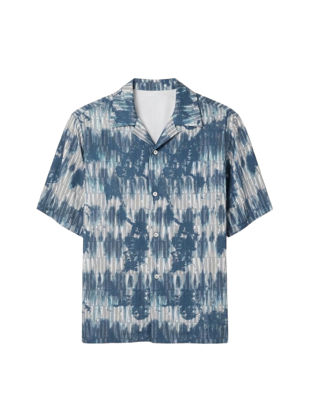 TIE DYE AMIRI BOWLING SHIRT
