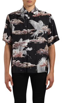 ALL OVER PEGASUS BOWLING SHIRT
