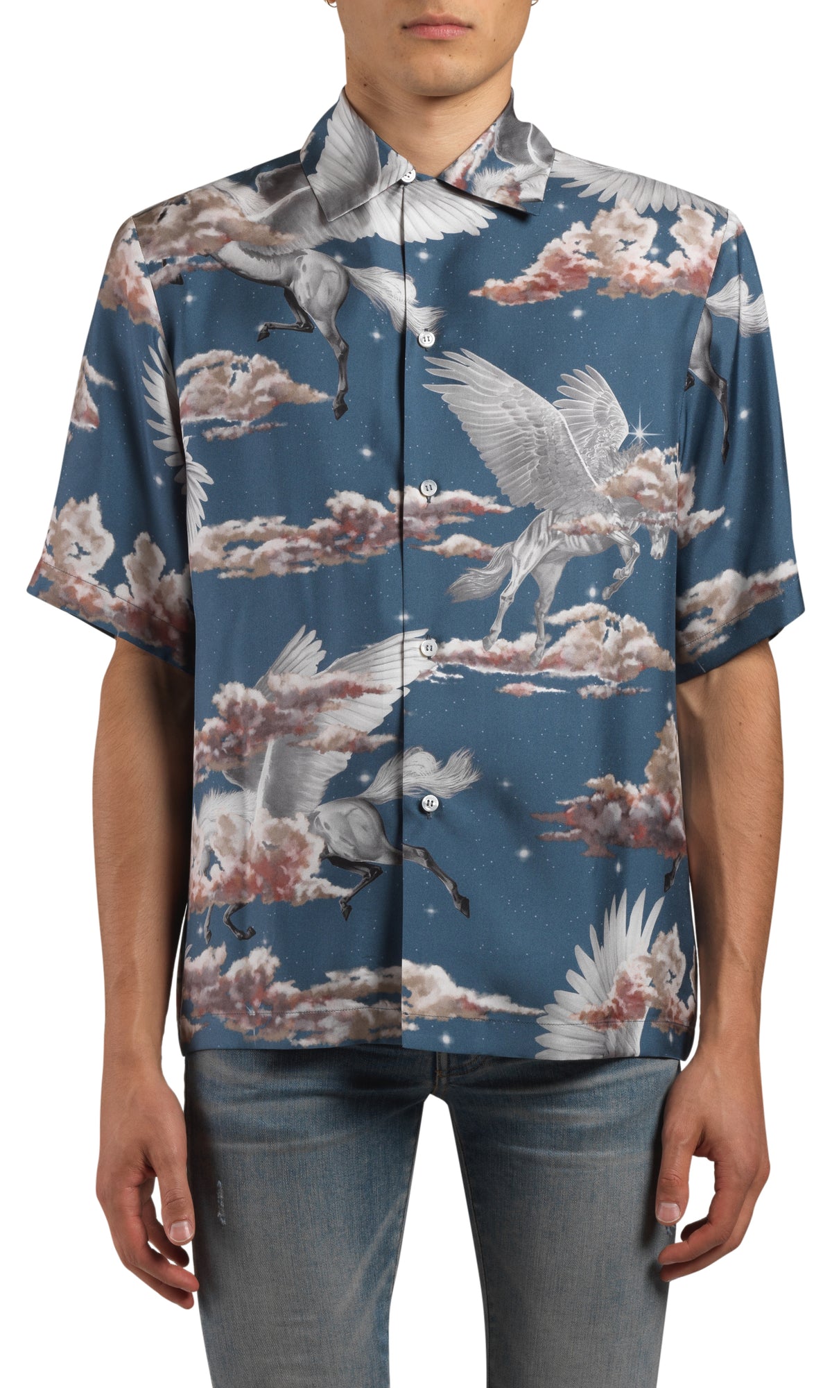 ALL OVER PEGASUS BOWLING SHIRT
