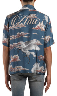 ALL OVER PEGASUS BOWLING SHIRT