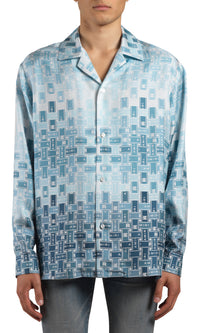 GRADIENT TAPE PJ SHIRT