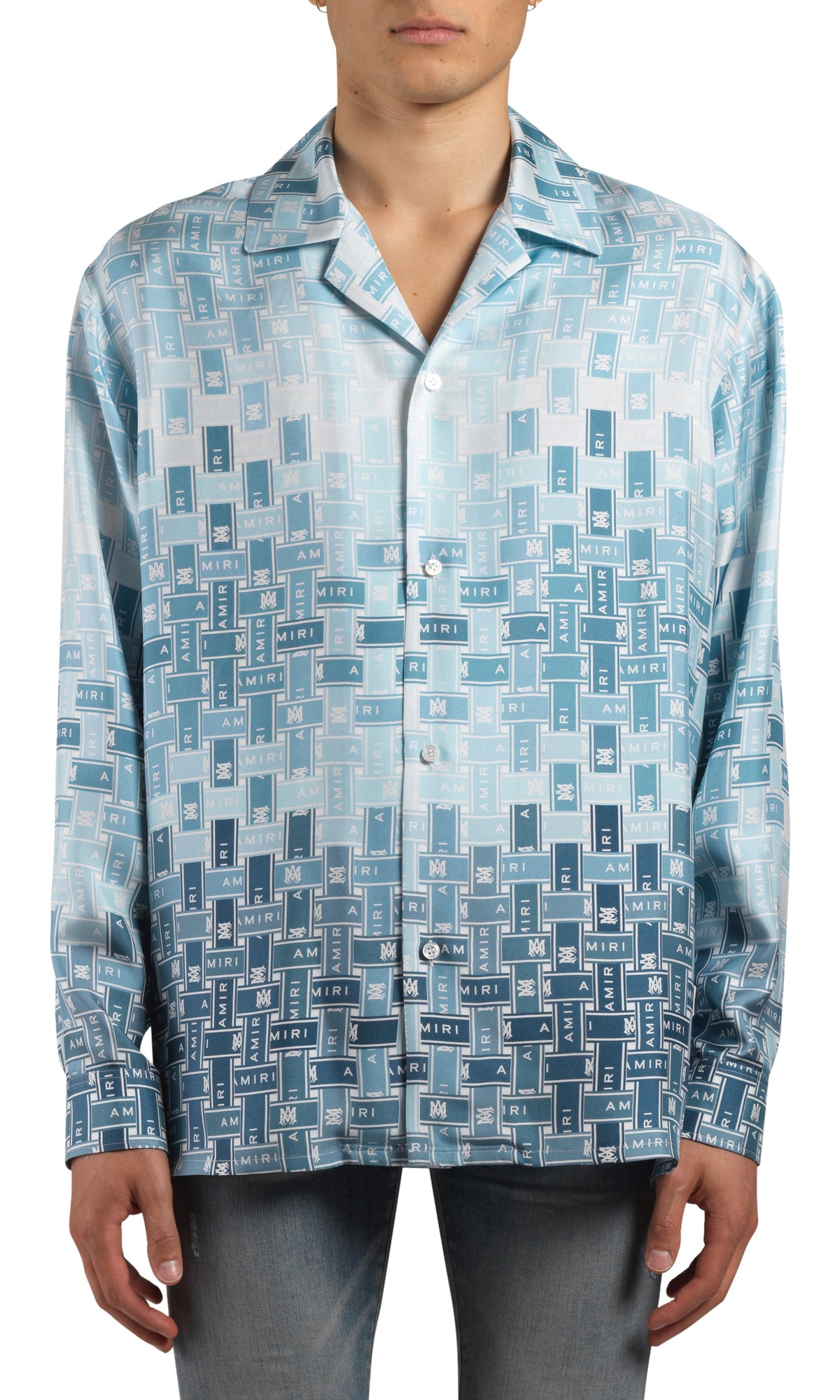 GRADIENT TAPE PJ SHIRT