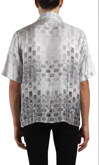 GRADIENT TAPE BOWLING SHIRT