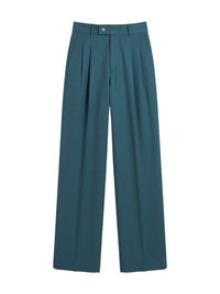VISCOSE DBL PLEATED TROUSERS
