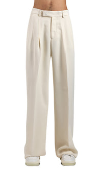 VISCOSE DBL PLEATED TROUSERS