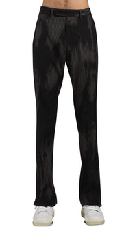SUN FADED PINSTRIPE FLARE PANT