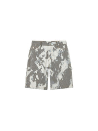 STRIPED EMB WORKMAN SHORT