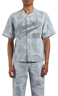 PATCHWORK BASEBALL SHIRT
