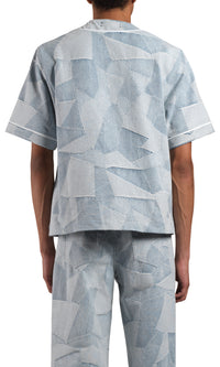 PATCHWORK BASEBALL SHIRT