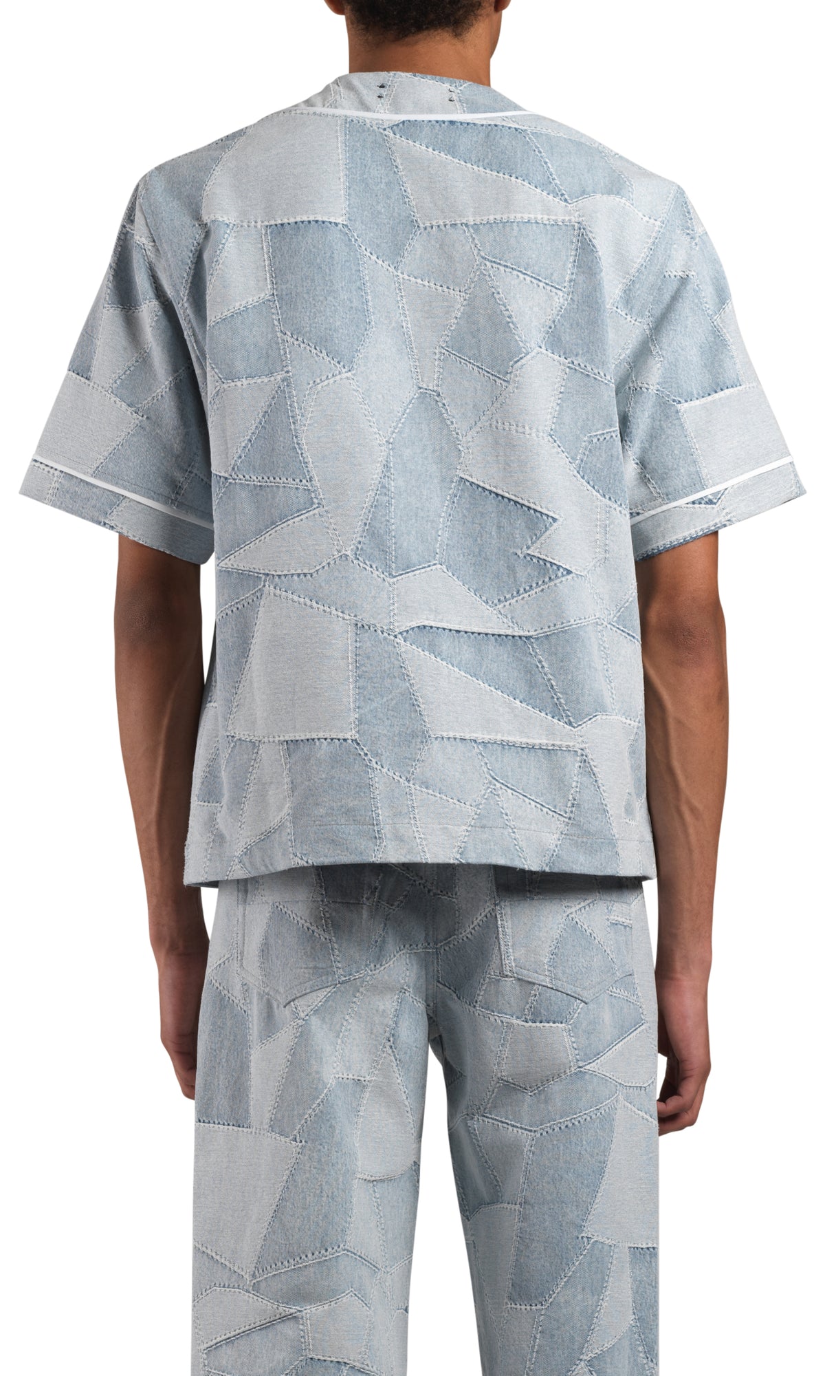 PATCHWORK BASEBALL SHIRT