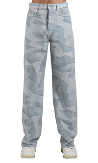 PATCHWORK BAGGY PANTS