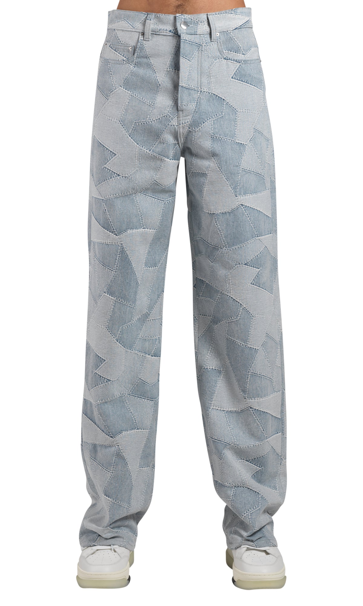 PATCHWORK BAGGY PANTS