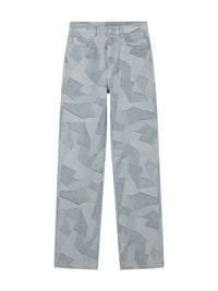 PATCHWORK BAGGY PANTS