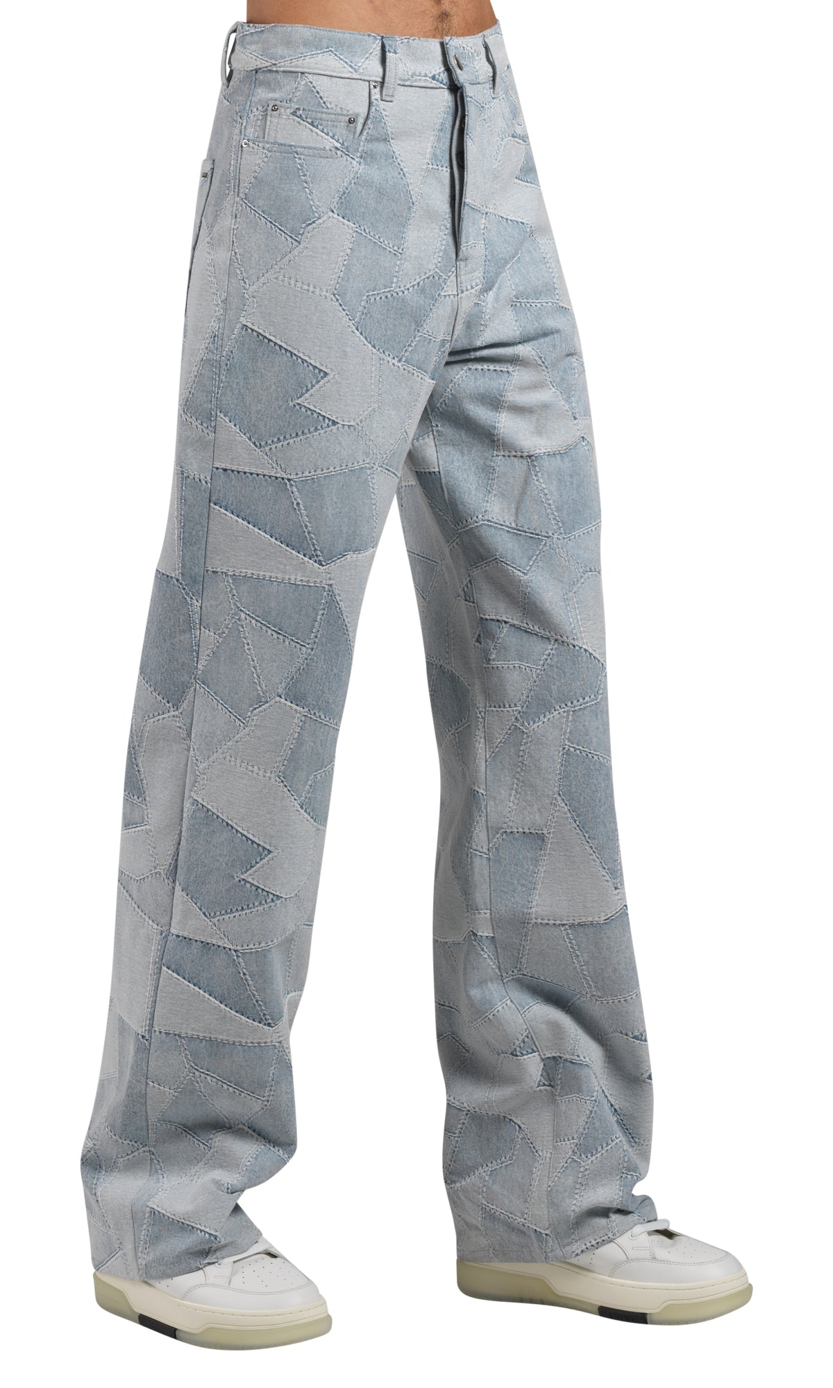 PATCHWORK BAGGY PANTS