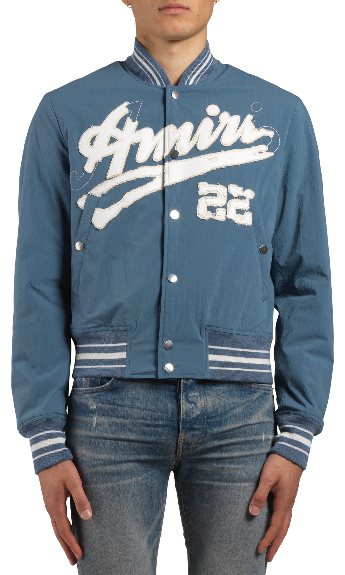 AMIRI SHRUNKEN BOMBER