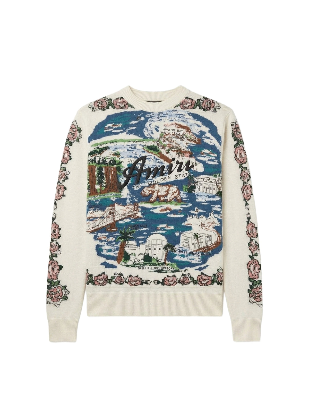 ALOHA LANDSCAPE JACQUARD CREW