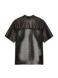EMBOSSED LEATHER SHIRT
