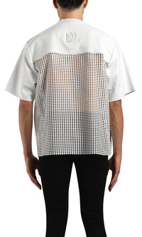 EMBOSSED LEATHER SHIRT