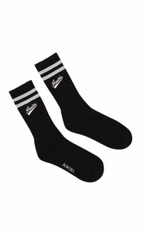 AMIRI VARSITY SCRIPT SOCK