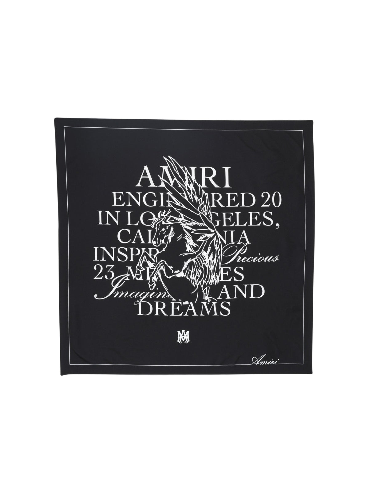AMIRI PARIS SHOW SCARF