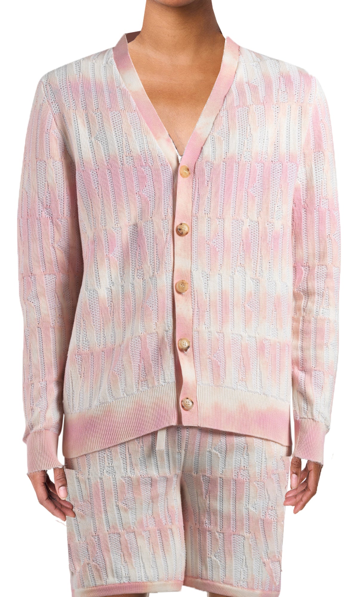AMIRI REPEAT CARDIGAN