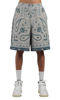 TAPESTRY BANDANA BAGGY SHORTS