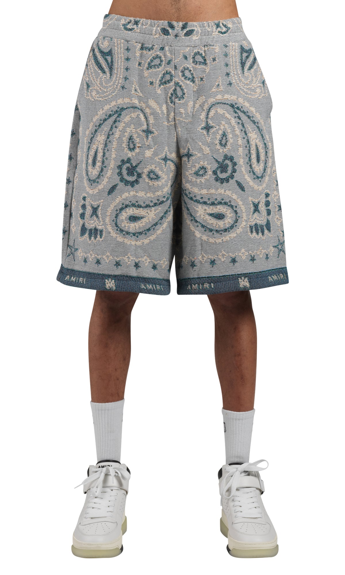 TAPESTRY BANDANA BAGGY SHORTS
