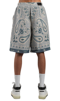 TAPESTRY BANDANA BAGGY SHORTS
