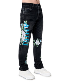 AMIRI FLORAL STRAIGHT JEAN