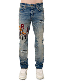 VARSITY TIGER STRAIGHT JEAN