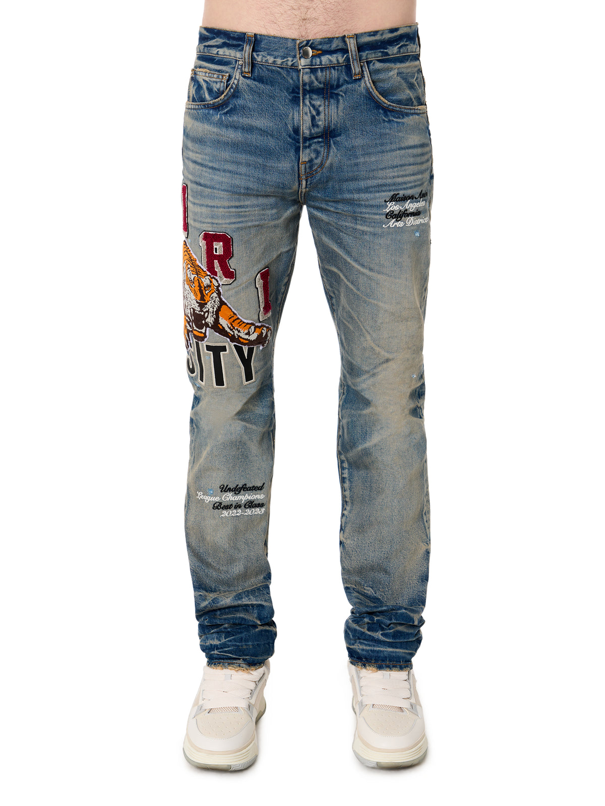 VARSITY TIGER STRAIGHT JEAN