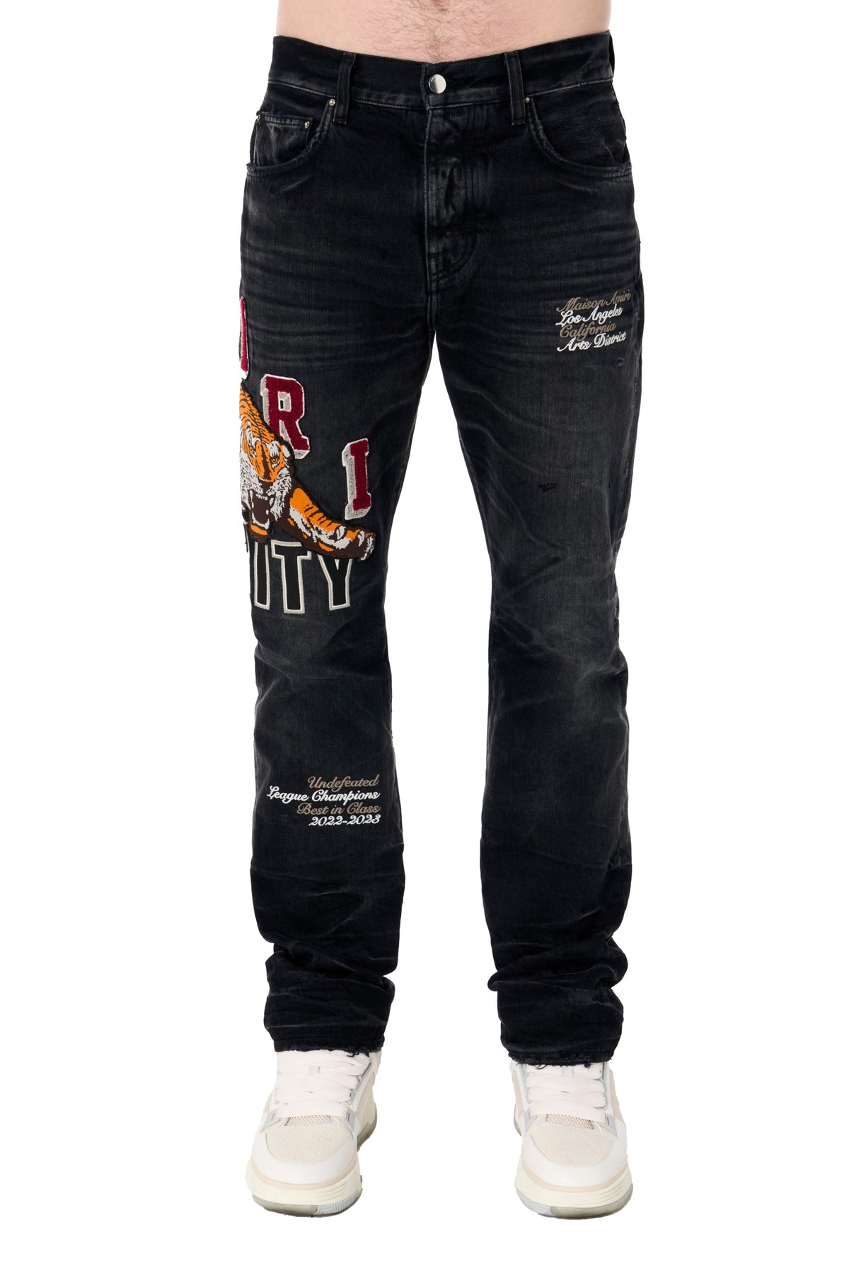 VARSITY TIGER STRAIGHT JEAN