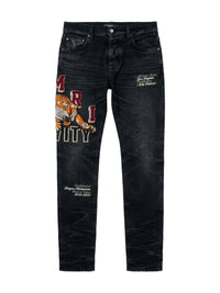 VARSITY TIGER STRAIGHT JEAN