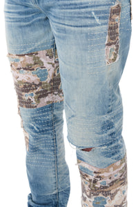 CAMO BORO STRAIGHT JEAN