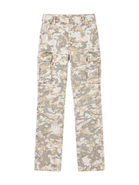 M65 CAMO CARGO KICK FLARE